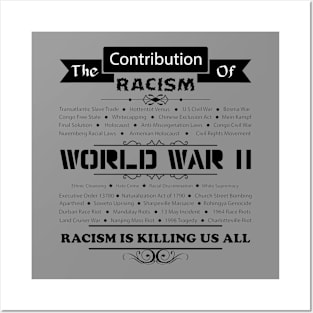 The History of Racism Worldwide Posters and Art